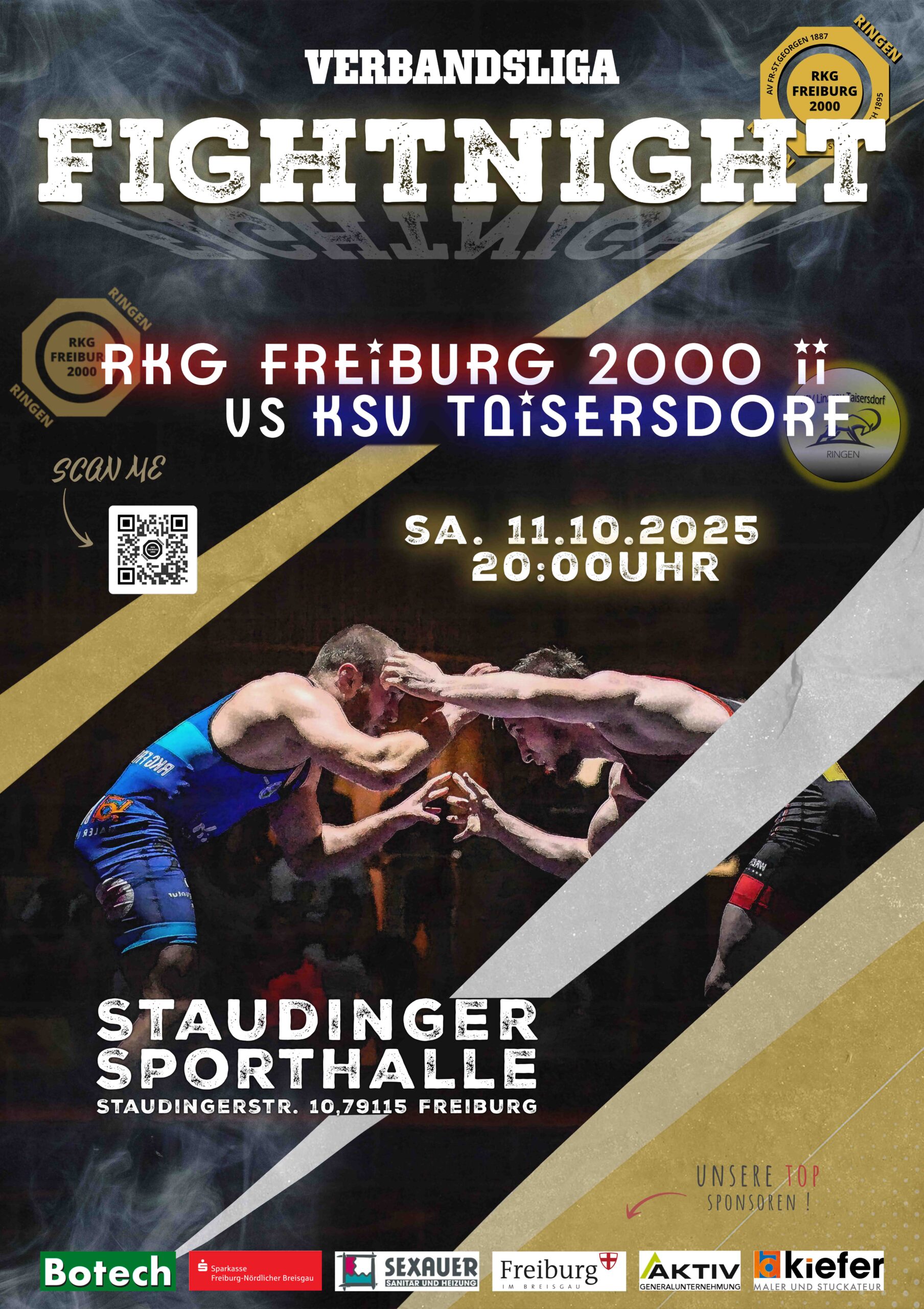 2025_10.11_RKG_Freiburg_1._Bundesli_Zweite_Mannschaft_vs_KSV_Taisersdorf_Verbandsliga_Südbaden_Sponsor_Hirsch_Bier_Wurmlingen